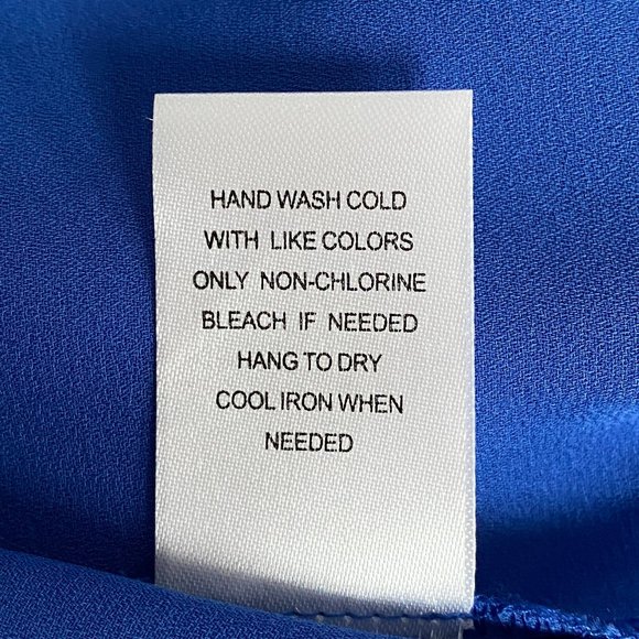 DR2 V-Neck V-Back Cap Sleeve Blouse #AF17 - Picture 8 of 10